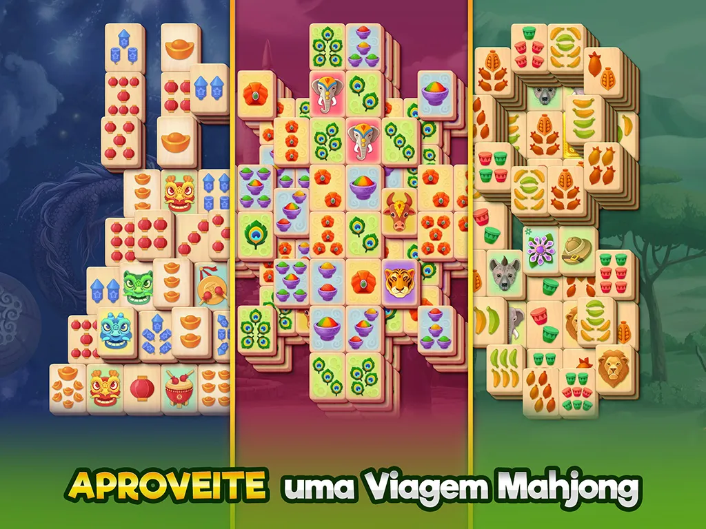 Mahjong Journey: jogo de quebra-cabeça de combinar peças