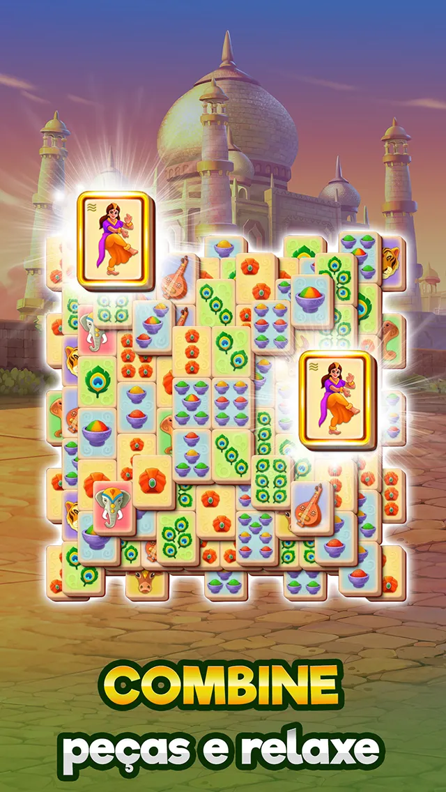 Mahjong Journey: jogo de quebra-cabeça de combinar peças