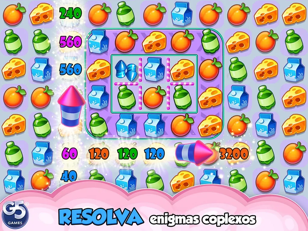 Supermarket Mania® - Combinar 3: Aventura Frenética de Compras