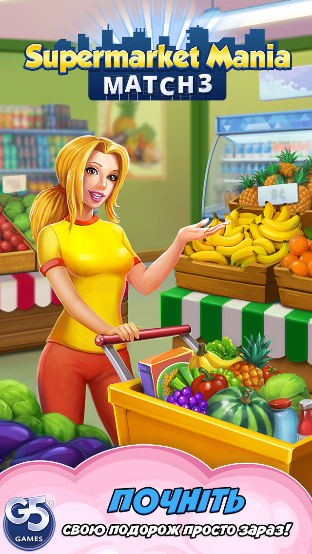 Supermarket Mania® - Match 3: Shopping Adventure Frenzy