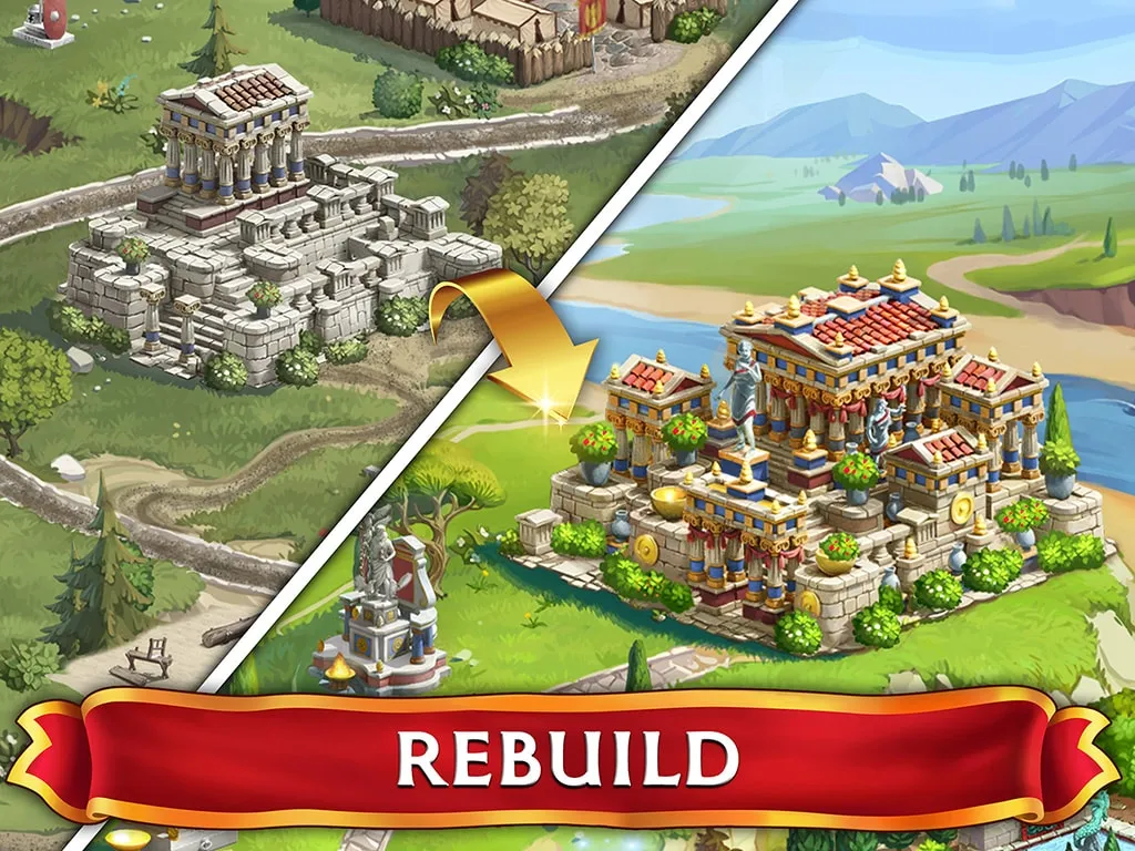 Jewels of Rome - Free Match 3 Game