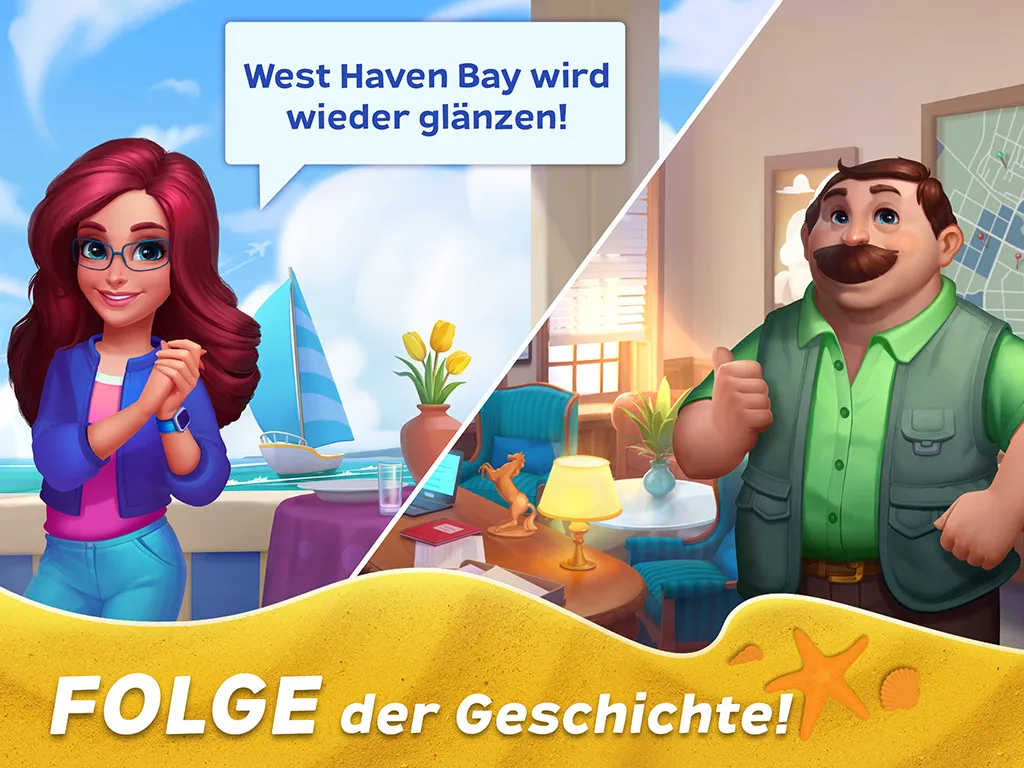 Match Town Makeover®: 3 Gewinnt