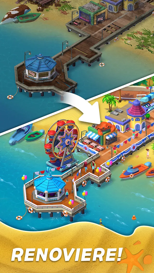 Match Town Makeover®: 3 Gewinnt