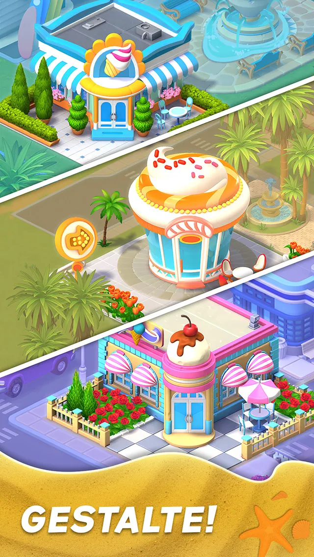 Match Town Makeover®: 3 Gewinnt