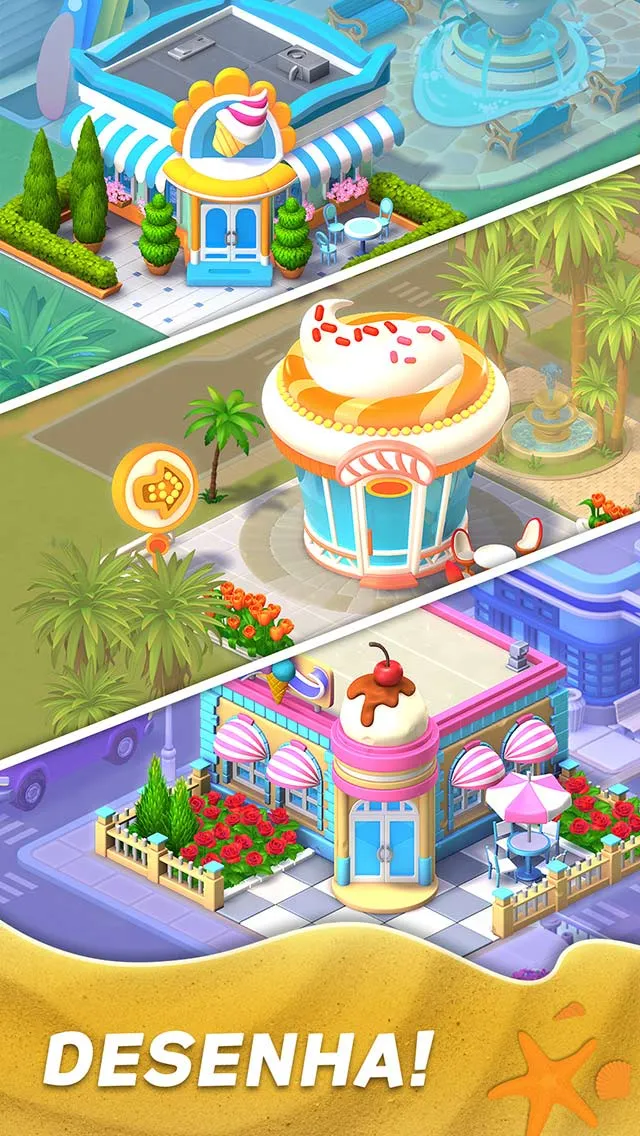 Match Town Makeover®: Design 3d