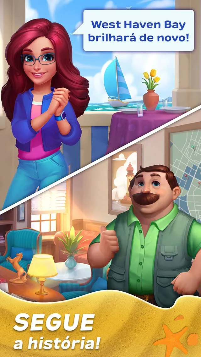 Match Town Makeover®: Design 3d