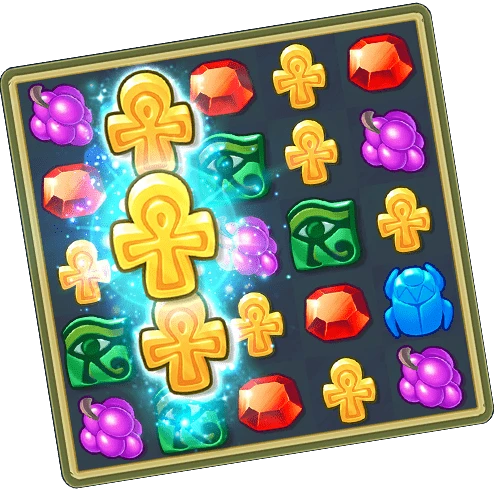 Jewels of Egypt®：匹配消消乐