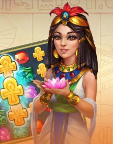 ®Jewels of Egypt: لعبة مطابقة