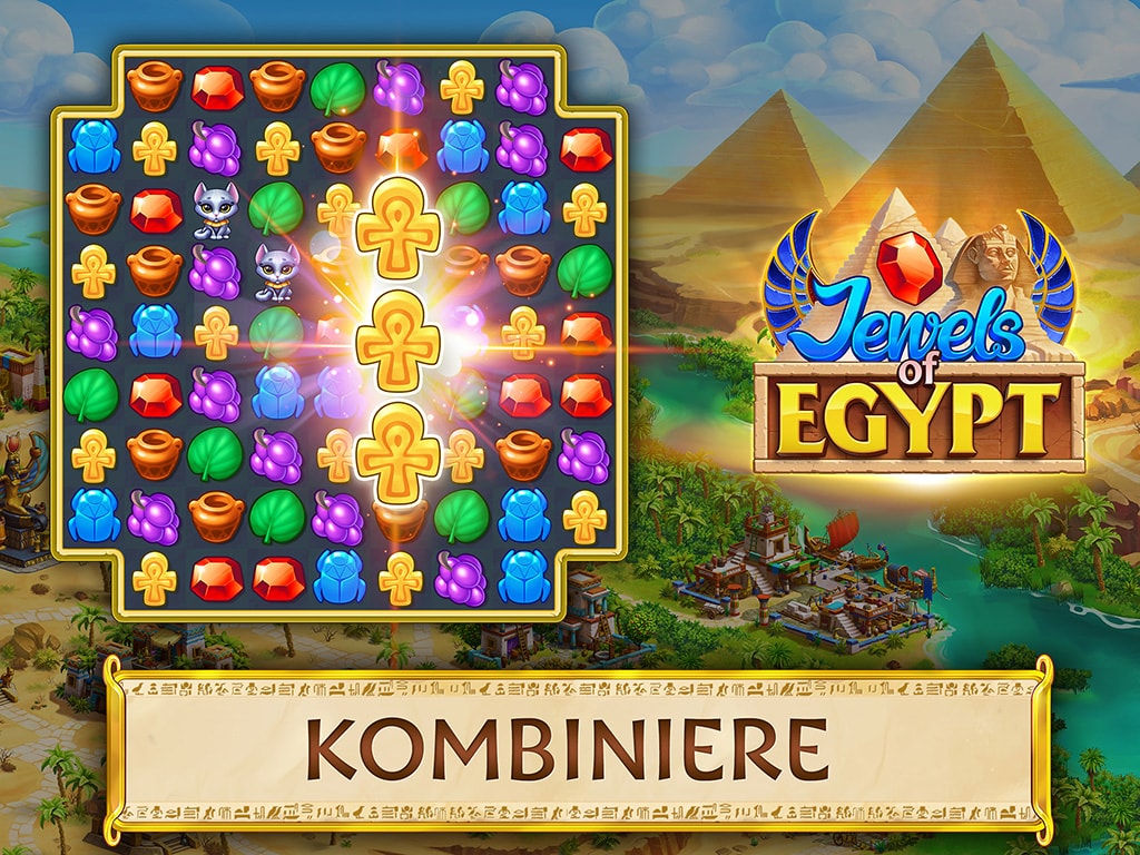 Jewels of Egypt®: 3 Gewinnt