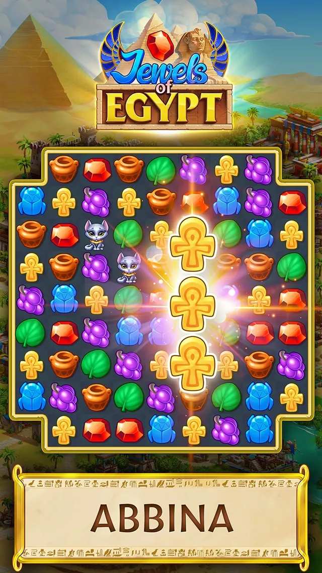 Jewels of Egypt®: match-3