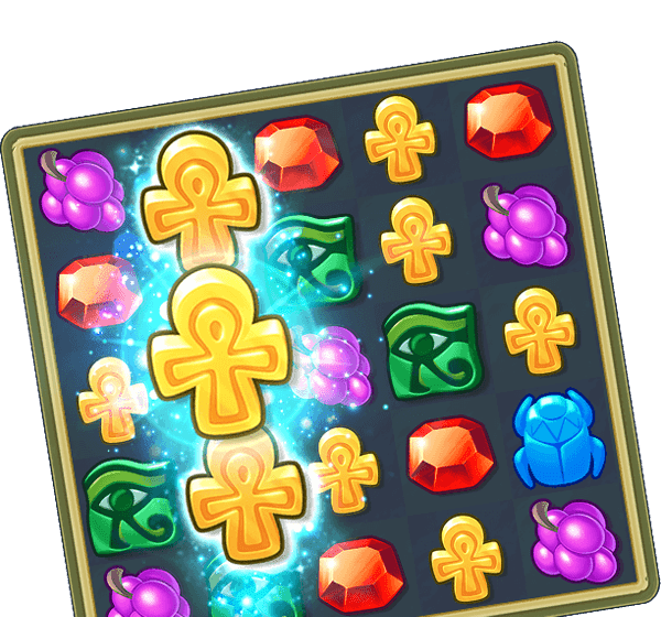Jewels of Egypt®: ¡combina 3!