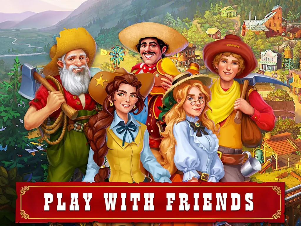 Jewels of the Wild West®: Match 3 Cowboy-Style Adventure