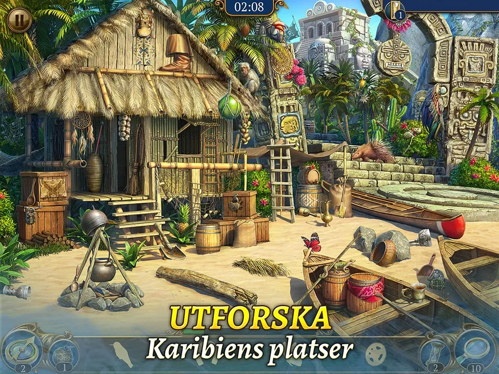 The Hidden Treasures: Dolda föremål & matchningsspel