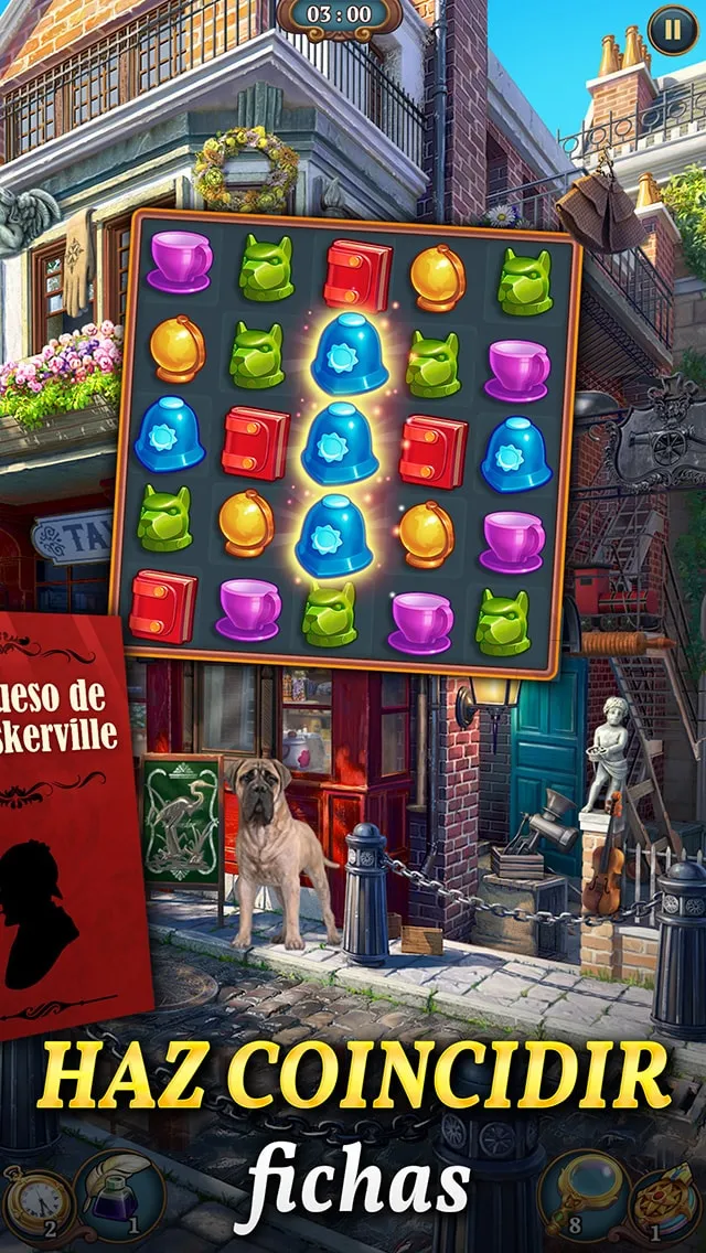 Sherlock: Match Three Jewels