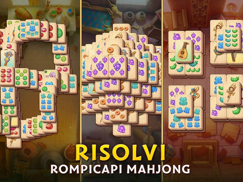 Pyramid of Mahjong: Gioco di abbinamento tessere