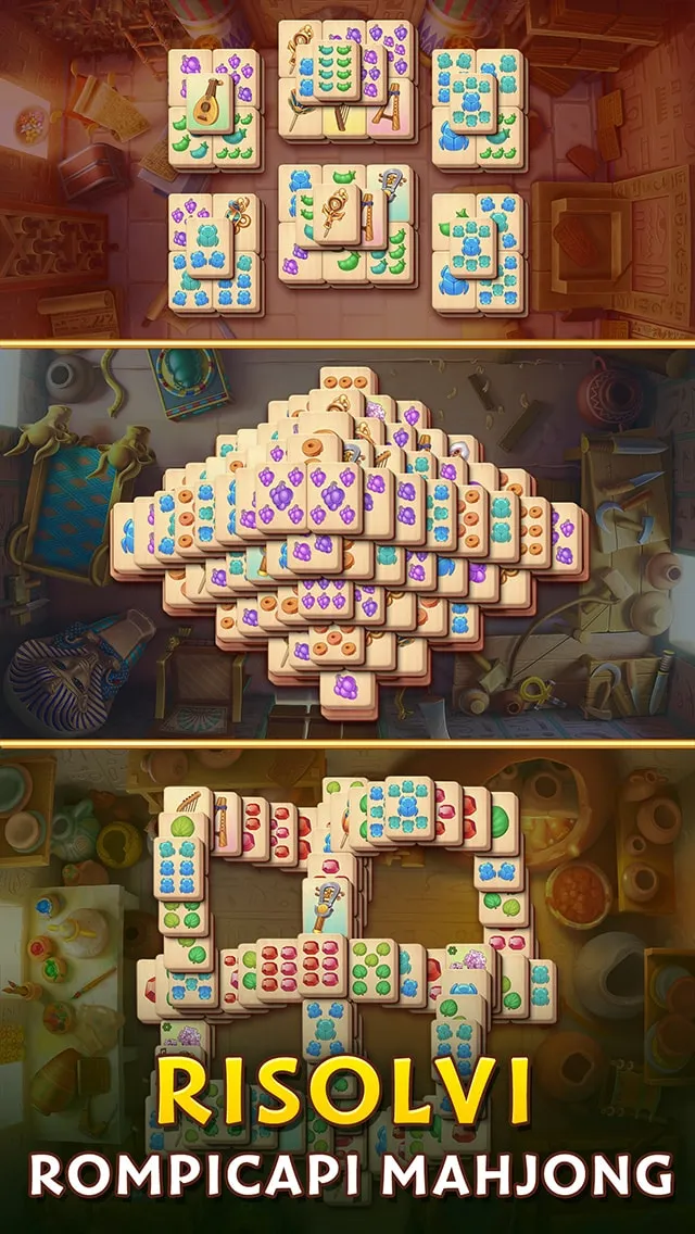 Pyramid of Mahjong: Gioco di abbinamento tessere