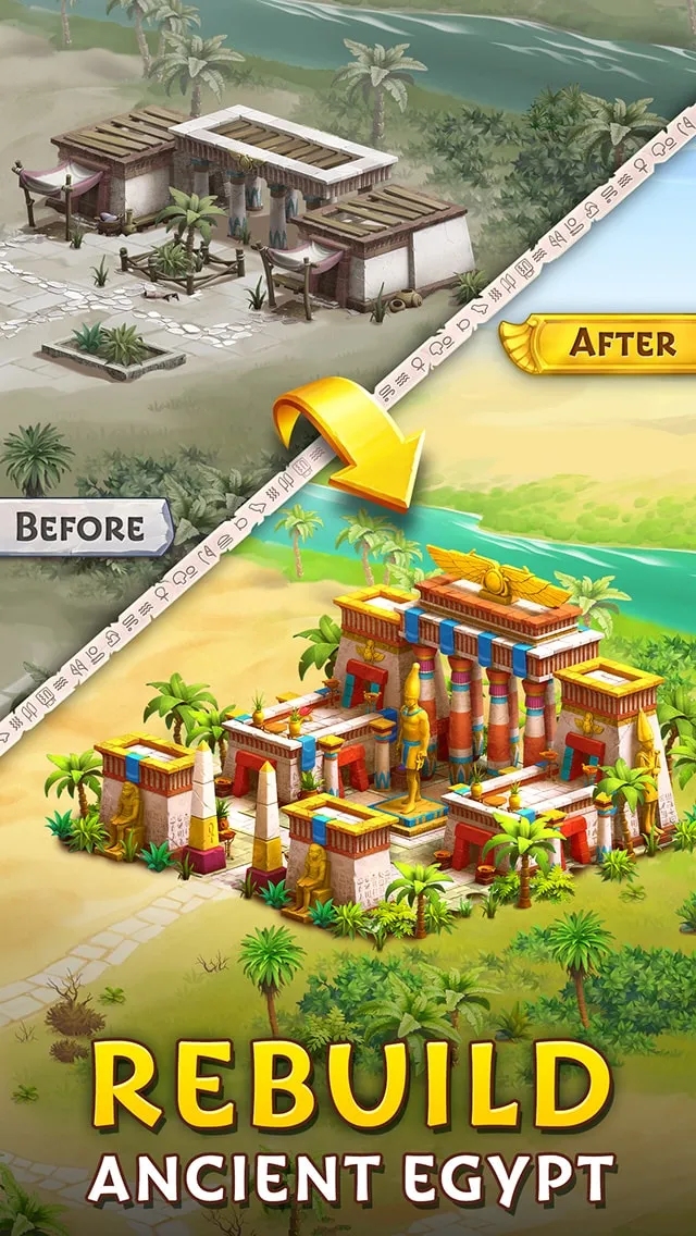 🕹️ Play Tiles of Egypt Game: Free Online Ancient Egyptian Triple Mahjong  Tile Matching Video Game for Kids & Adults