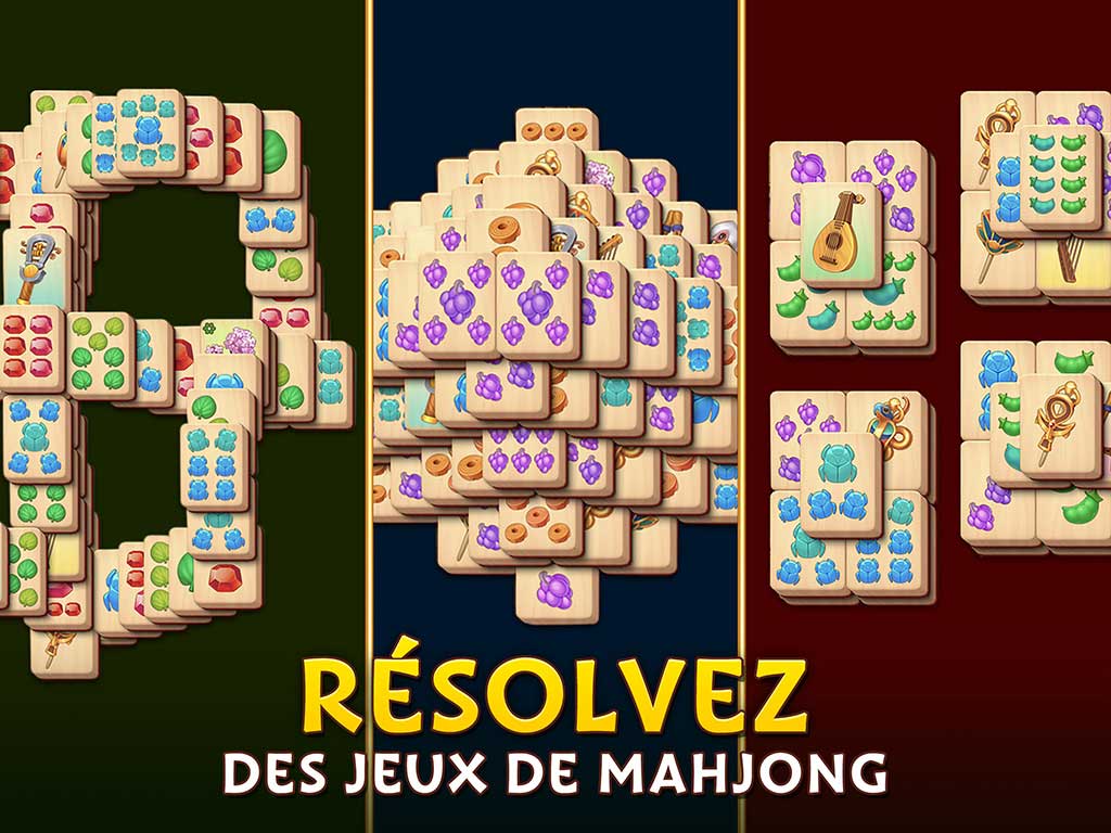 Pyramid of Mahjong: Jeu de paires d'association