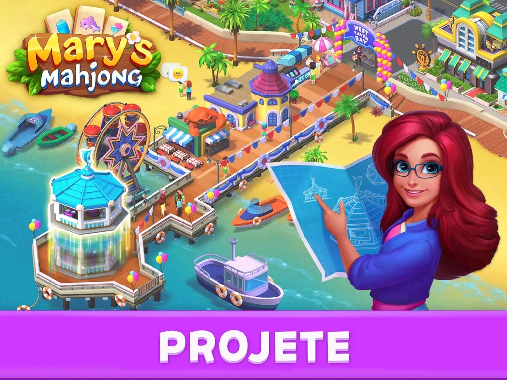 Mary’s Mahjong: City Building
