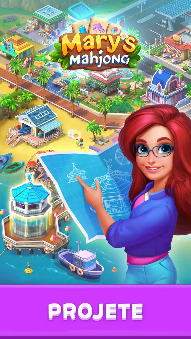 Mary’s Mahjong: City Building