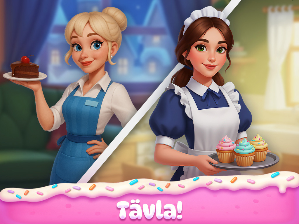 Piece of Cake: Slå samman och baka 