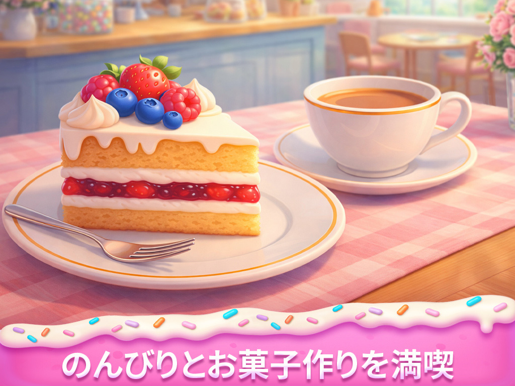 Piece of Cake：マージ＆ベイク 