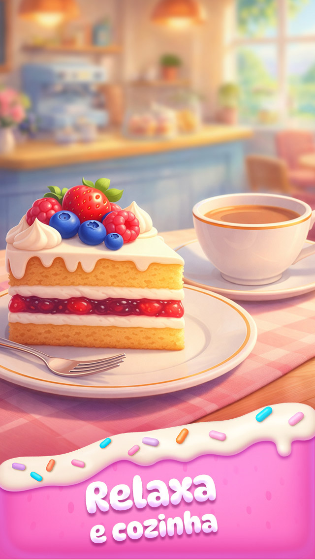 Piece of Cake: combina e cozinha