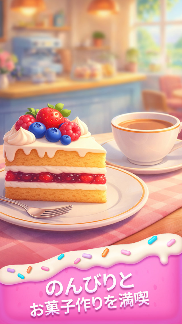 Piece of Cake：マージ＆ベイク 