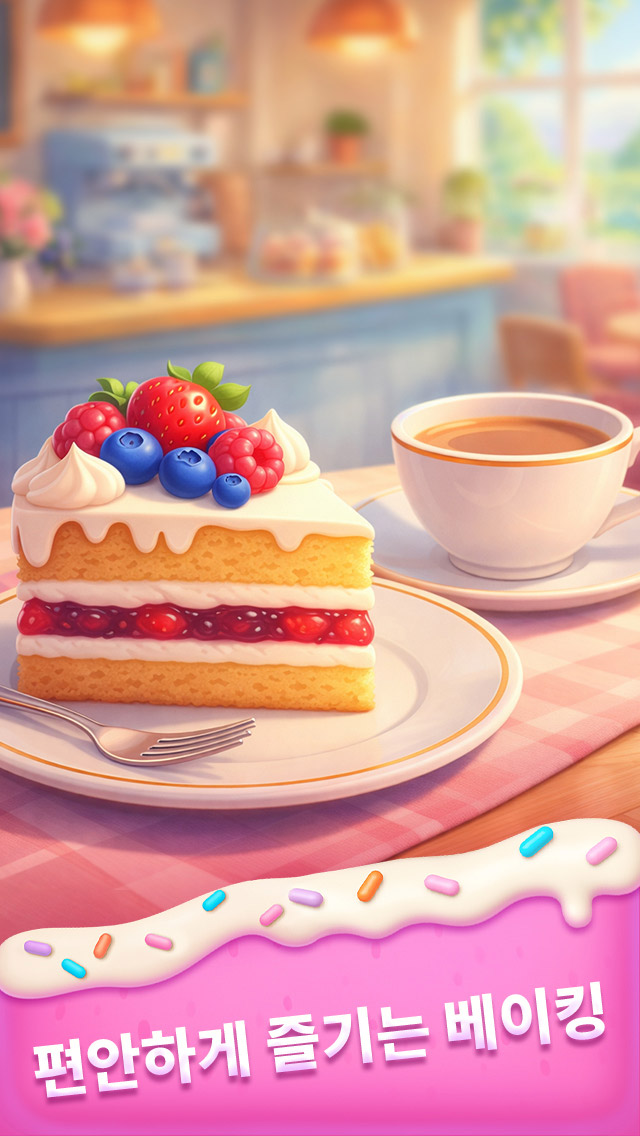 Piece of Cake: 머지와 베이킹 게임 