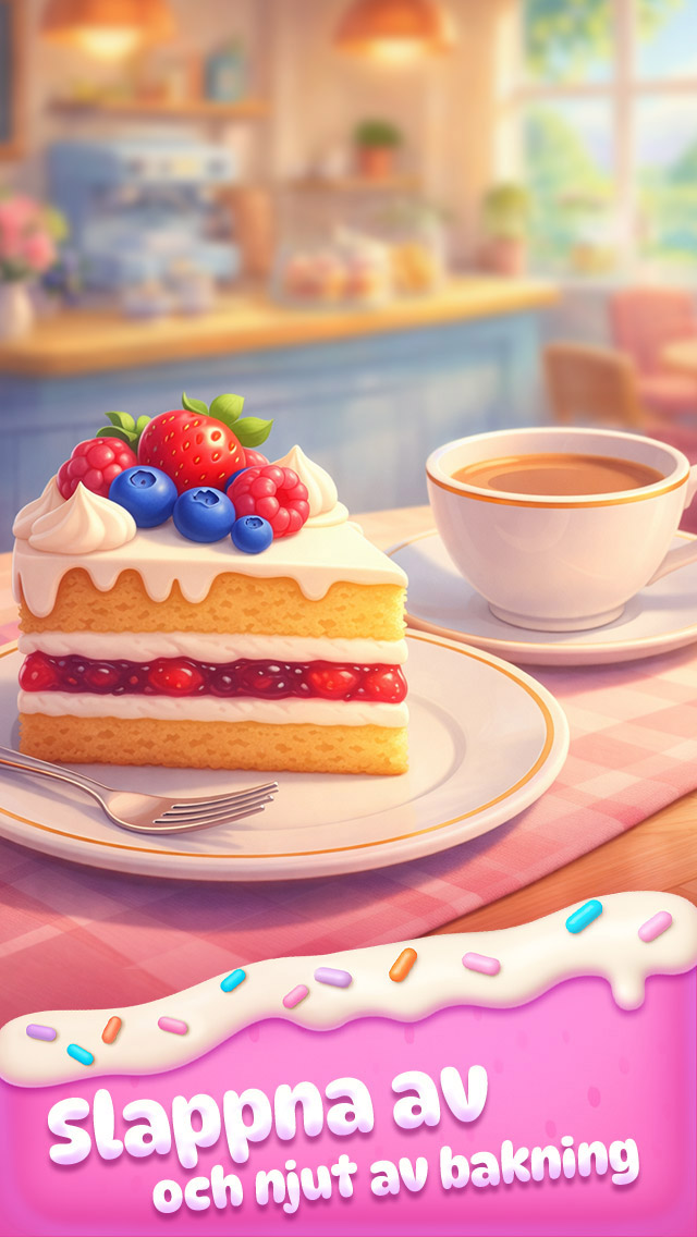 Piece of Cake: Slå samman och baka 