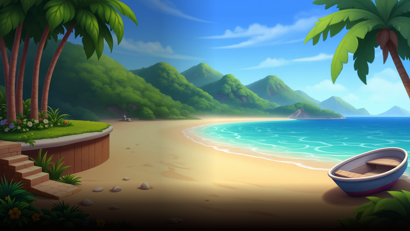 Tropical merge background